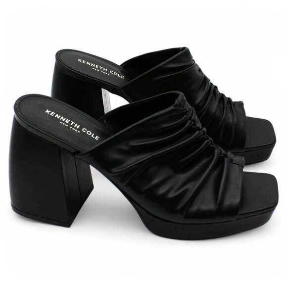 Women Kenneth Cole New York Slip on Heeled Sandals - Picture 2 of 5